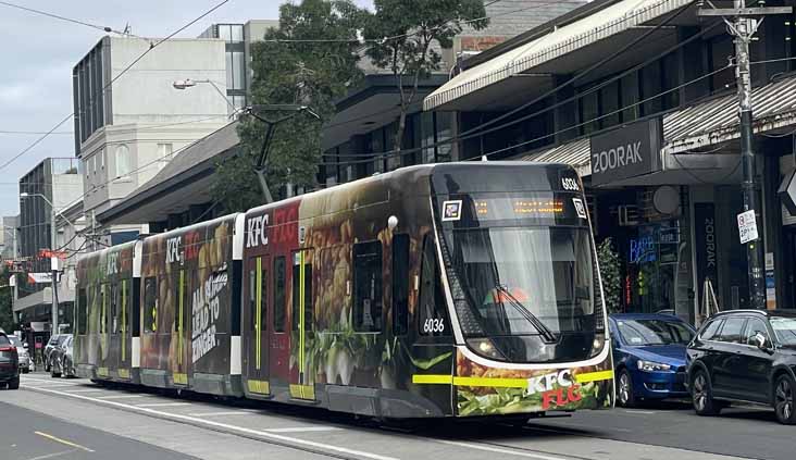 Yarra Trams Bombardier Flexity City 6036 KFC
